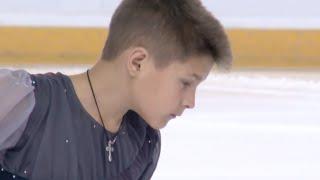 2016 ISU Junior Grand Prix - Saransk - Men Free Skate - Yauhenii PUZANAU BLR