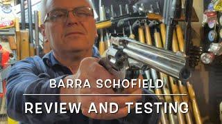 Barra Schofield 7” chrome co2 BB revolver review and testing