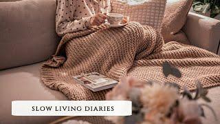 Relaxing Morning At Home | Self-Care Day, Fall Baking, Family Trip [Slow Living Diaries]