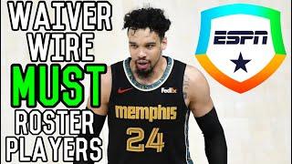 Waiver Wire MUST Roster Players! | 6 to 20 Team League Adds| NBA Fantasy Basketball Week 10