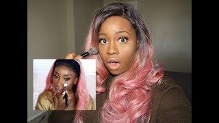 I TRIED FOLLOWING A JACKIE AINA MAKEUP TUTORIAL