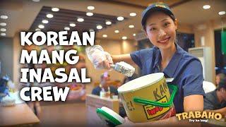 When Your Mang Inasal Service Crew is a Korean.. | TRABAHO