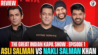 ANGRY SALMAN KHAN IN The Great Indian Kapil Show | EP - 1 | SUNIL GROVER | NETFLIX | REVIEW BY RG