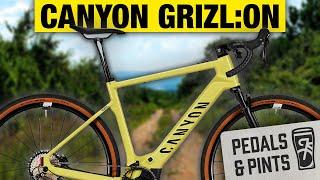 Canyon Grizl:ON CF 7 Review, Unboxing & First Ride [P&P Extras: Electric Gravel Bike]