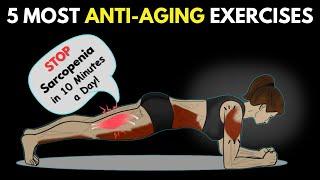 STOP Sarcopenia NOW with These 5 Anti-Aging Workouts After 40!