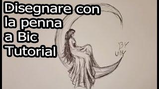 Come disegnare con la penna a Bic Tutorial