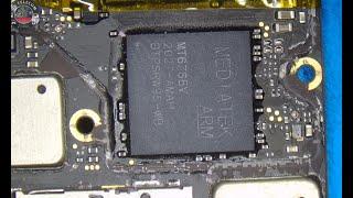 Black Pasted  CPU IC Reball !! #REDMI 9A #DEAD NO #MTK #USBPORT REPAIR unsuccessful attempt (:-/)