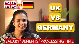 UK vs Germany | Which one is better for Nurses | Salary / Benefits / Processing Time