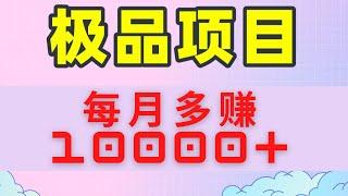 2022网赚，新手网上赚钱！大佬都在做的赚钱项目，新手每个月多赚10000+