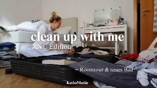 XXL Clean Up I Räumt mit mir auf + Roomtour und neues Bad I KathaMariie