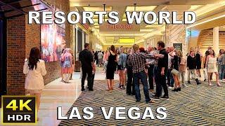 [4K HDR] Resorts World Las Vegas Walking Tour | June 2024