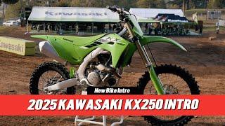 2025 Kawasaki KX250 & KX250X First Ride with Aidan Zingg at Washougal