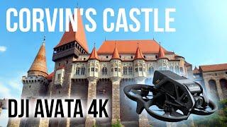 Discover Corvin's Castle: DJI Avata 4K Drone Video of Transylvania’s Architectural Marvel