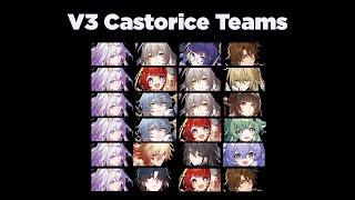 v3 Castorice with 6 Different Teams