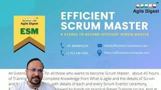 Efficient Scrum Master