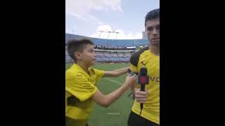 When Kids Invade the Pitch