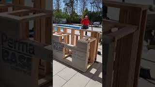 outdoor kitchen build long Island ny#builder #carpenter #construction #outdoorcooking #webuildanythi