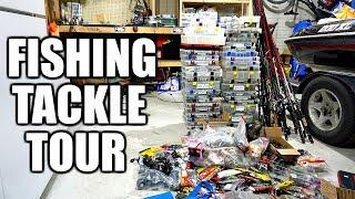 TACKLE ORGANIZATION DAY!!! --Unboxing/Touring ALL My Bass Fishing Tackle 2018