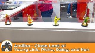 [Amiibo] Young Link, Pichu, Daisy, and Ken - Close Look