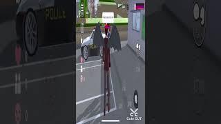 Sakura School Simulator Part 148 - Taiga Yuki vs AI Police car part 2