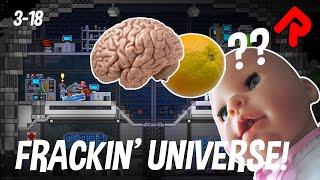 Kevin's Baby Heads, Orange & Brains Quests! | Starbound Frackin' Universe gameplay ep 3-18