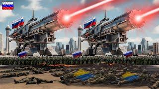 Putin Shocks the World! Russian Laser Weapon Destroys Kyiv City Today - ARMA 3