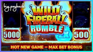 Wild Fireball Rumble Shen Shan Slot - MAX BET BONUS!