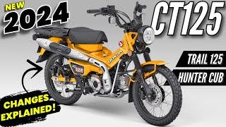 NEW 2024 Honda CT125 / Trail 125 Motorcycle Released + Changes  Explained!