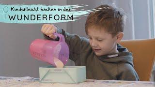 Kinder backen mit der coox Wunderform