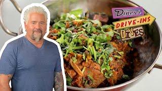 Guy Fieri Eats Pakistani Goat Karahi in Idaho | Diners, Drive-Ins and Dives | Food Network