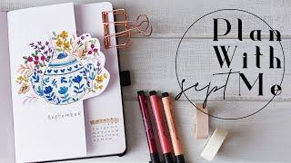 Plan With Me | September 2021 Bullet Journal