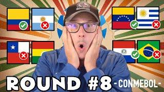 2026 FIFA World Cup Qualifiers - CONMEBOL #8 Predictions