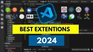 BEST VS Code Extensions 2024  || Top vs code extension for WEB DEVELOPMENT || Secret of Pro Coders