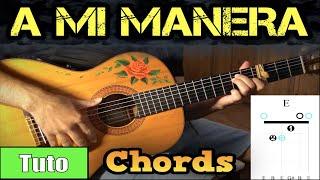 TUTO - A MI MANERA GIPSY KINGS - chords