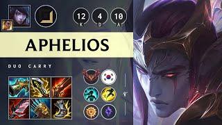 Aphelios ADC vs Caitlyn: Godlike - KR Grandmaster Patch 14.23