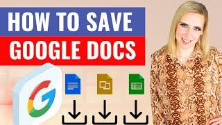 How To Save a Document in Google Docs in 2024