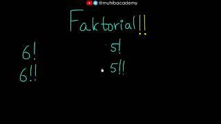 Faktorial tushunchasi !! | MISC