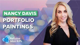 ReSolve Mini Riffs - Nancy Davis: Portfolio Paintings
