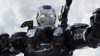 War Machine - All Enhanced Powers and Fights from the Films