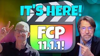 Final Cut Pro 11.1.1 Update Is Here - LIVE!