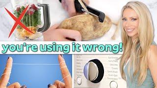 12 Household Items You've Been Using WRONG Your Entire Life That Will SHOCK YOU!