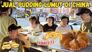 PERTAMA KALI JUAL PUDDING LUMUT DI CHINA, PADA BINGUNG DAN PENASARAN, TERNYATA ENAK DAN LUDES! 