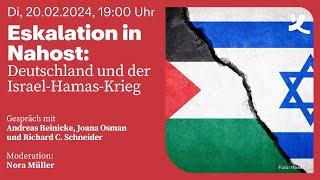 Eskalation in Nahost: Deutschland und der Israel-Hamas-Krieg (2024)