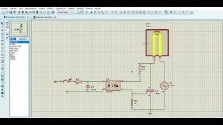 SSR   Proteus 8 Professional   Esquema electrónico