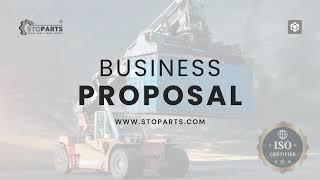  BUSINESS PROPOSAL from STOPARTS LTD | Reliable Supplier of Heavy Machinery Parts