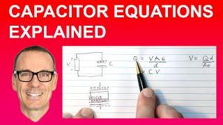 Capacitor Equations Explained