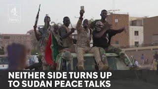 Warring sides refuse to show up as Sudan peace talks begin