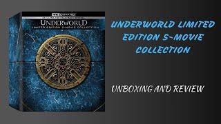 UNDERWORLD LIMITED EDITION 5-MOVIE Collection: Unboxing and Review