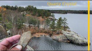 Quartz Crystal Pocket, Rattlesnake Encounter & Amazing Vista (McCrae-Six Mile Lake Dig) Rockhounding