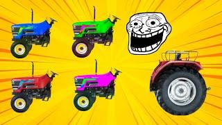 Guess the Correct Part of JCB | jcb tractor wala cartoon